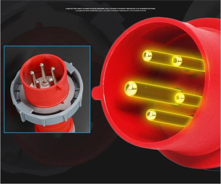 Electrical Power Plugs 32A 5 Pin