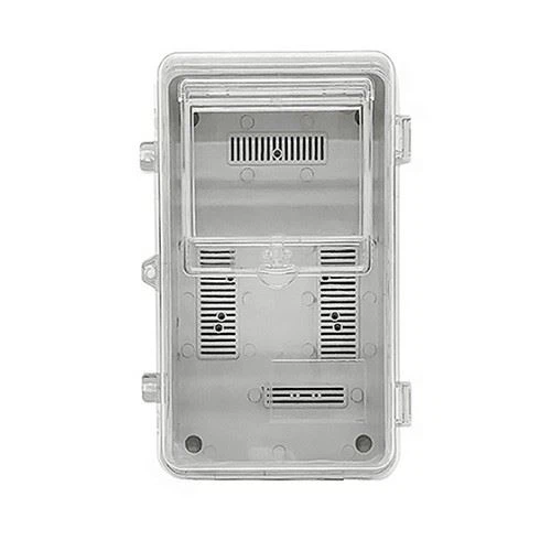 10-Single Phase Outdoor Waterproof Electric Enclosure with BS or DIN Meter Pole Top Box Wall Mounting   (2)